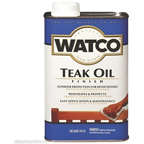 2 Gal Natural Watco VOC Interior/Exterior Wood Furniture Teak Oil Finish 67132