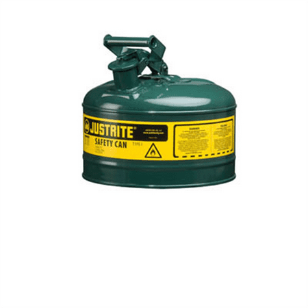 Justrite Mfg. Co. Safety Can 2 Gal/7.5L Green