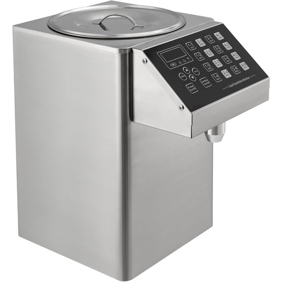 2 Gallon Automatic Fructose Dispenser Syrup Dispenser 280W Electric Commercial Sugar Syrup Dispenser Coffee Bubble Tea Milk Tea Making Equipment Fructose Quantitative Machine