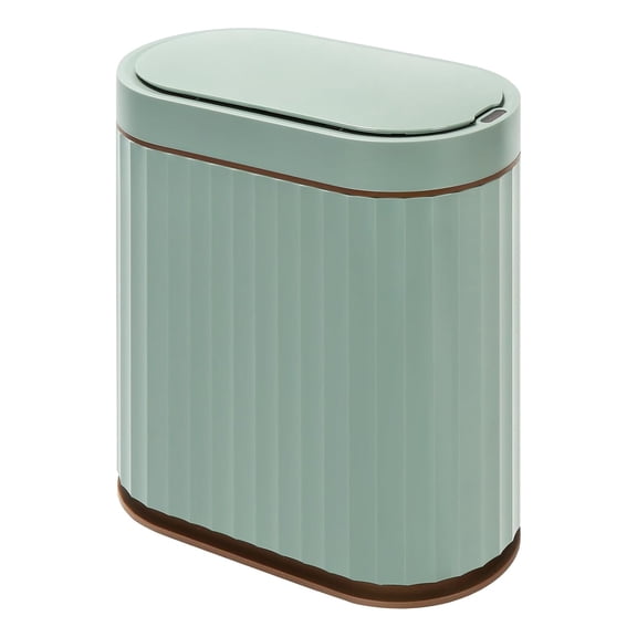 2 Gallon Automatic Sensor Trash Can with Waterproof Slim Design Motion Activated Lid Sage Green Bestseling