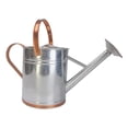 thumbnail image 1 of 2 Gallon Copper/Silver Galvanized Steel Watering Can, 9.5" D x 20.5" W x 14.5" H, 1 of 1