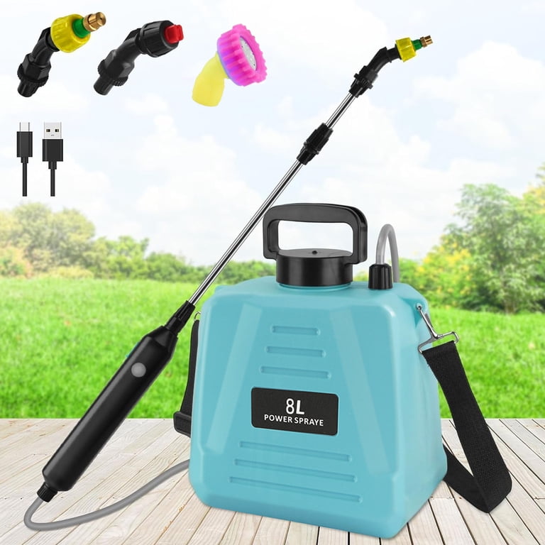Roundup Weed Killer Battery Powered Sprayer 2 Gallon, Electric Sprayer ...