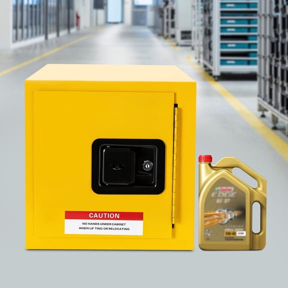 2 Gallon Flammable Safety Cabinet Chemical Reagents Instruments Protection