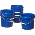 2 Gallon Food Grade Buckets, BPA Free Container Storage, Durable HDPE