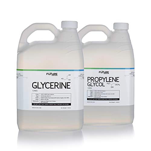 2 Gallon Kit Vegetable Glycerin Propylene Glycol 99.998 High Purity