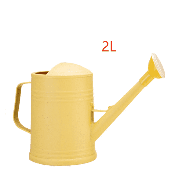 2 L Large Watering Can – Long Spout, Lightweight Plastic, for Indoor/Outdoor Gardens, Flowers & Vegetables