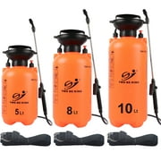 2-Gallon Lawn and Garden Pump Sprayer with Shoulder Strap Pressurized Lawn & Garden Water Spray Bottle