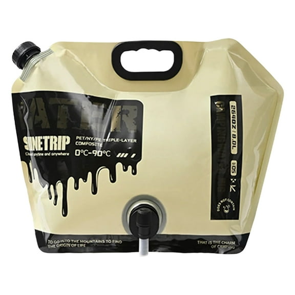 2 Gallon Portable Water Storage Container with Spigot And Handle, Bpa-Free Leak-Proof Water Jug for Camping, Emergency, Fishing, And Outdoor Use, Easy to Carry And Dispenseharlik