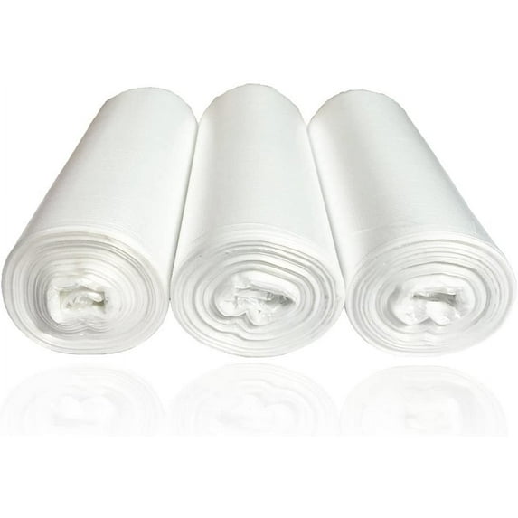 2 Gallon Small Trash Bags, Clear, 150 Counts/ 3 Rolls