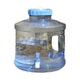 thumbnail image 1 of 2 Gallon Water Container with Faucet - BPA Free Camping Water Jug - Clear Portable Water Storage with Handle for Outdoor Sports, Hiking & Emergency Prep, 1 of 4