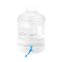 2025 New Water Container with Tap, 2 Gallons Camping Water Jug Water Tank BPA Free, Water Tank with Handle Clear Water Storage Bucket for Camping Hiking Drinking Water Storage Tank Outdoor Sports