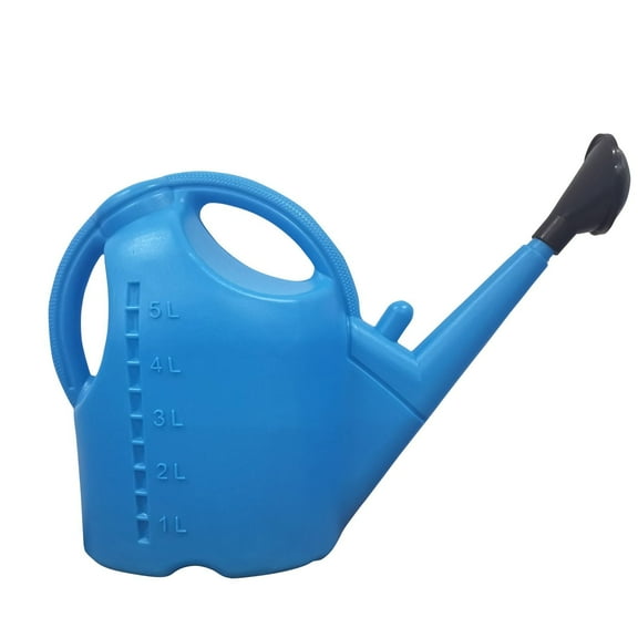 2 Gallon Watering Can for Outdoor Plants with Removable Long Spout Large Plastic Watering Can for for Indoor Outdoor Watering Plants Garden Flower Blue