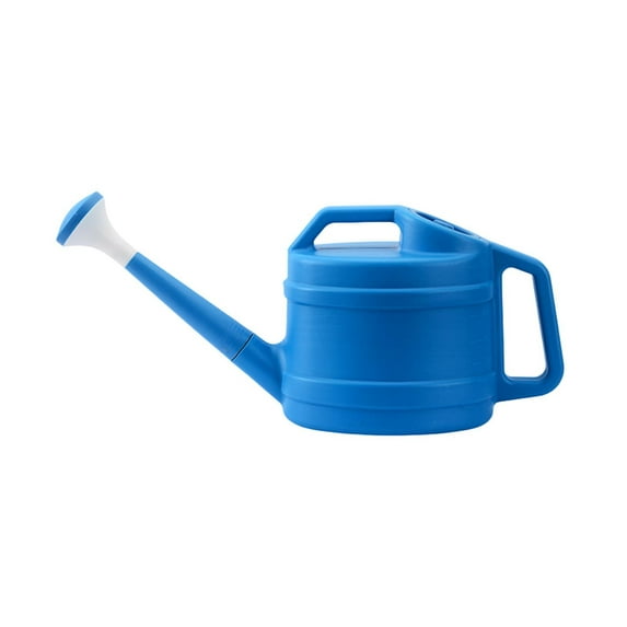 2 Gallon Watering Can, Watering Can for Outdoor with Removable Long Spout, Large Watering Can for Indoor Outdoor Garden Flowers (Blue)