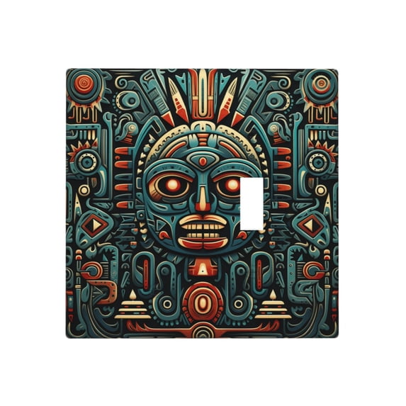 2-Gang 1-Gang Toggle Switch Wall Plate, Receptacle Outlet Cover Decor ...