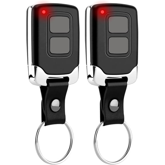 2 Garage Door Opener Remote Replacement, Compatible with & Overhead Intellicode Garage Openers from 1995 to Present, Long Range Wireless Remote Control (2pcs)
