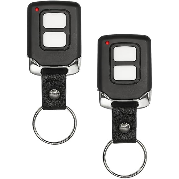 2 Garage Door Opener Remotes, for  Chamberlain Craftsman Opener Remote,  877/878  893LM 893Max 971LM 371LM, Purple Yellow Red Orange Learn Button