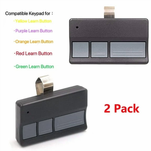 2 Garage Door Remote For Liftmaster Chamberlain 372Lm 373Lm 374Lm 370Lm 315Mhz