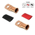 thumbnail image 1 of 2-Gauge 5/16 in. Pure Copper Cable Lugs with Heat Shrink (25-Pack), 1 of 4