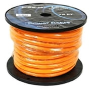2 Gauge 72 ft. 100 Percent Copper Cable - Orange