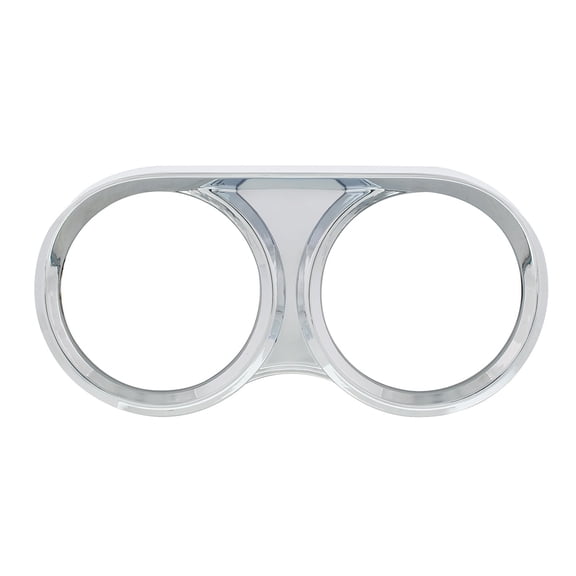 2 Gauge Cluster Speed Tach Cover with Visor For 2008-2017 Freightliner Cascadia