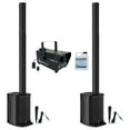 thumbnail image 1 of (2) Gemini WPX-2000TOGO Rechargeable DJ/PA Line Array Speakers+Subs+Mics+Fogger, 1 of 27