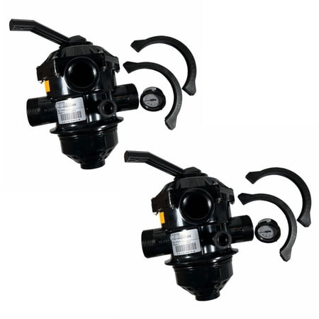 2 Genuine Pentair 262506 6 Way Pool Valves 1-1/2 Inch For Tagelus Sand Filters