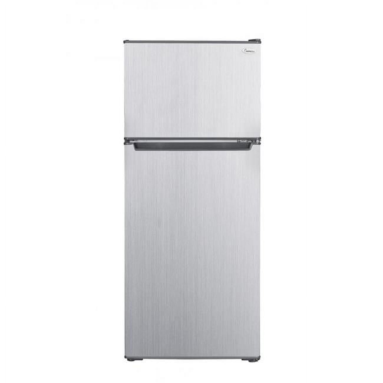 Mini Refrigerator シルバー 2段棚付き Amazon.com: Zyerch 4.8