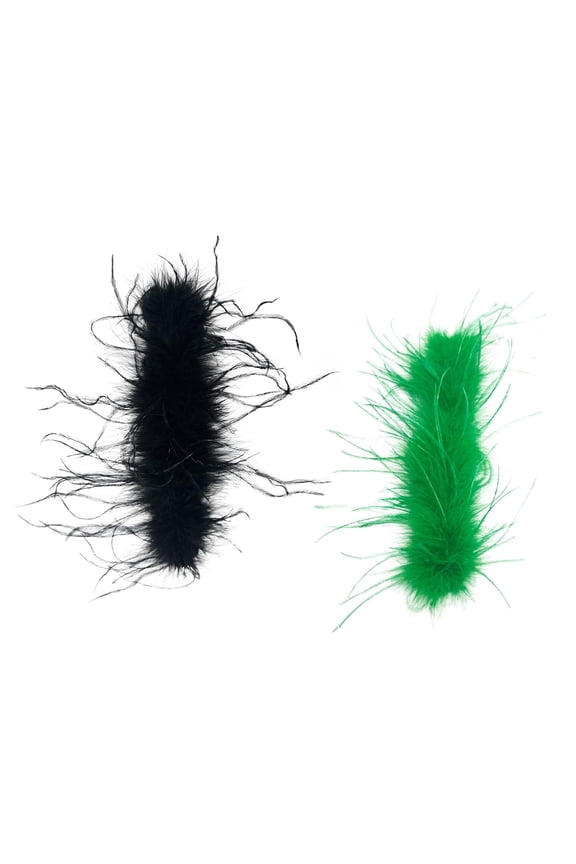 2× Girls Slap Bracelet Plush Feather Band Interactive Wristband for Party Birthday StyleL