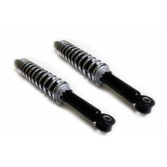 2) Go Kart Cart Mini Bike Mechanical Adjustable Shocks 1/2'' ID 12" eye to eye.