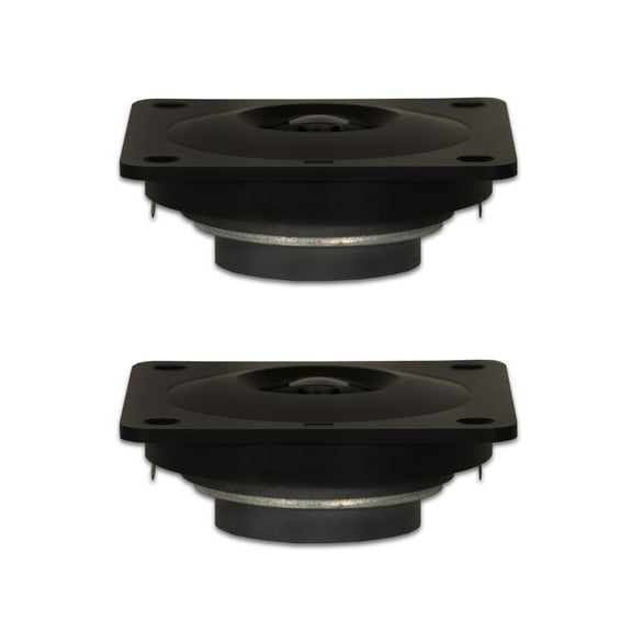 2 Goldwood Sound GT-310/S Mylar Dome Shielded Tweeters 80 Watt each 8ohm Replacement Tweeters