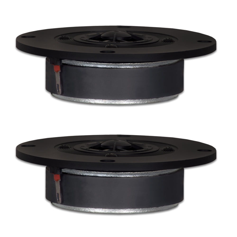 2 Goldwood Sound GT-324 Titanium Dome Tweeters 120 Watt each 8ohm Replacement Round Tweeters