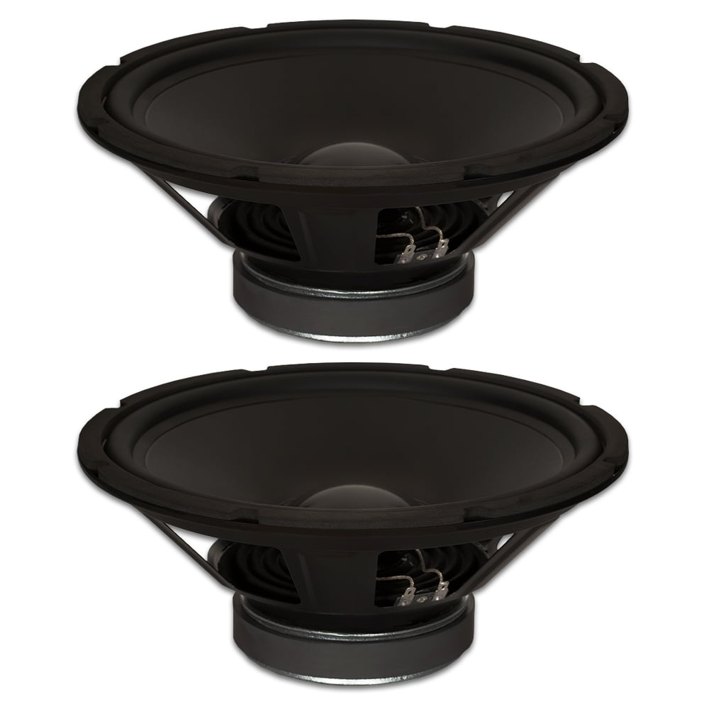 2 Goldwood Sound GW-1248 Rubber Surround 12" Woofers 290 Watts each 8ohm Replacement Speakers