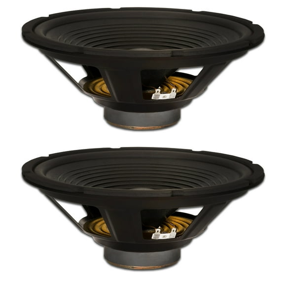 2 Goldwood Sound GW-212/4 OEM 12" Woofers 240 Watts each 4ohm Replacement Speakers