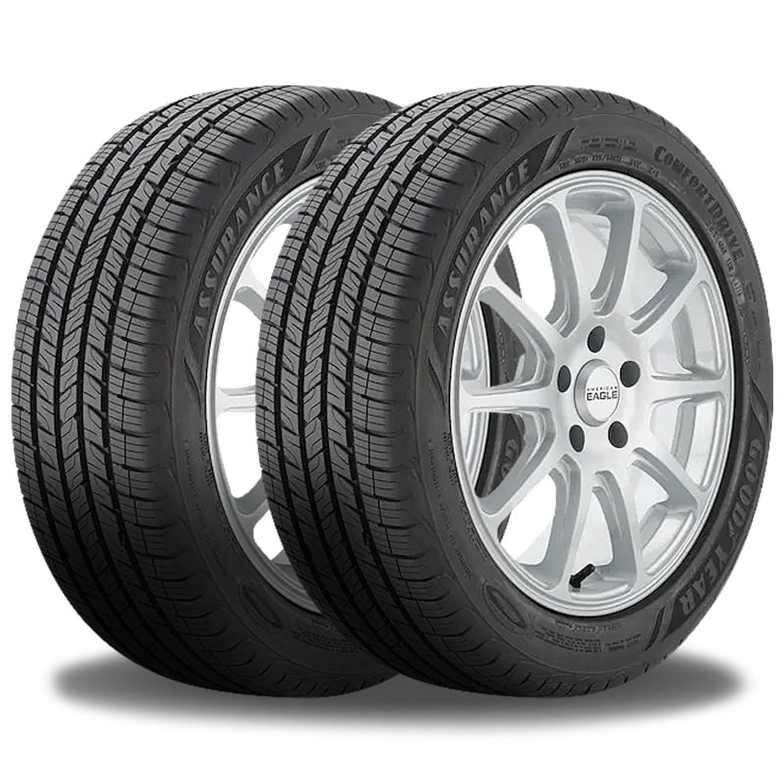 2 Goodyear Assurance Comfortdrive 225/65R17 102H All Season Tires 60K ...