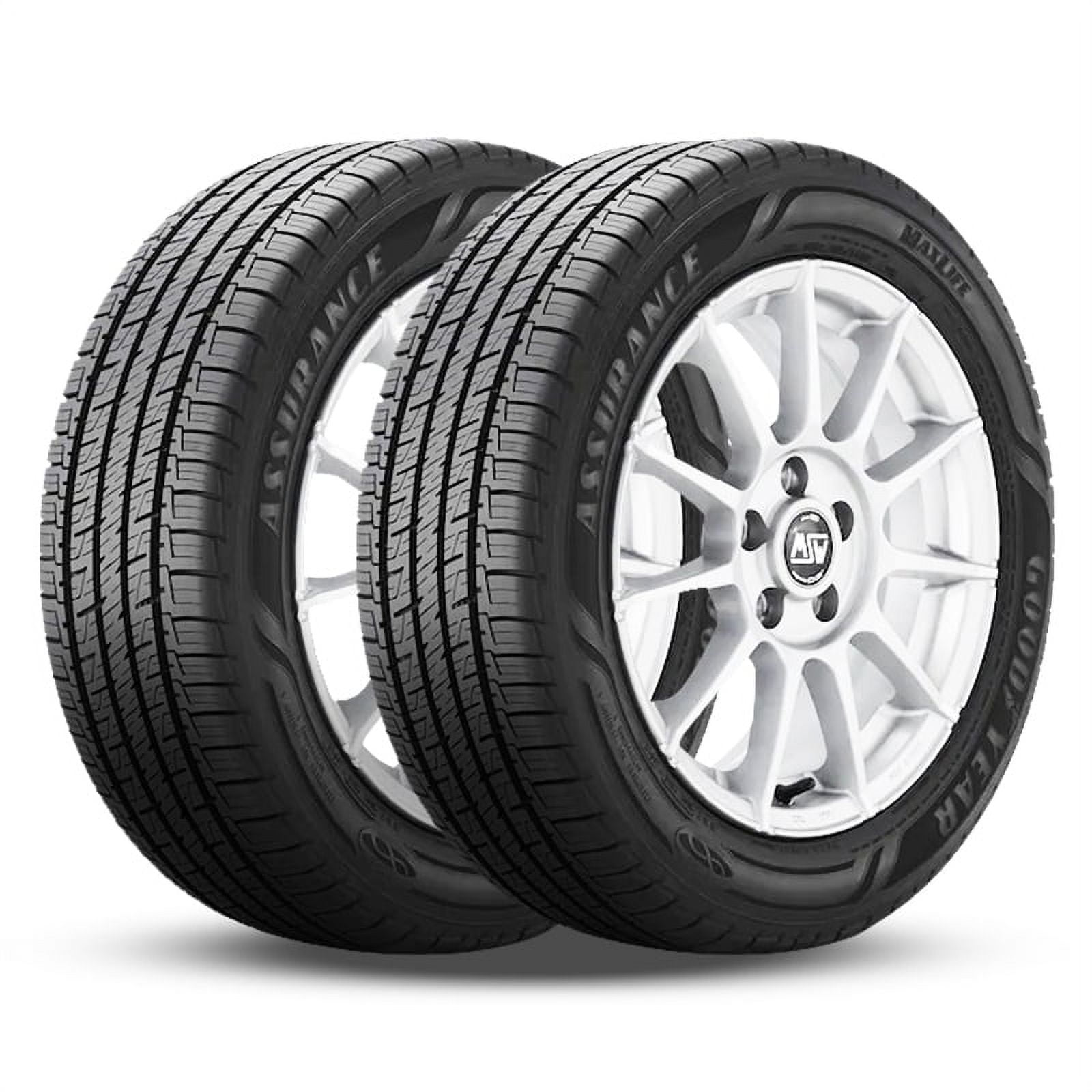 2 Goodyear Assurance Maxlife 225/60R17 99H Tires All Season 85K Mileage