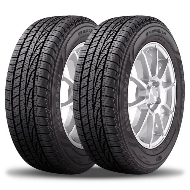 2 Goodyear Assurance WeatherReady 225/65R17 102H All Season Tires 60K ...