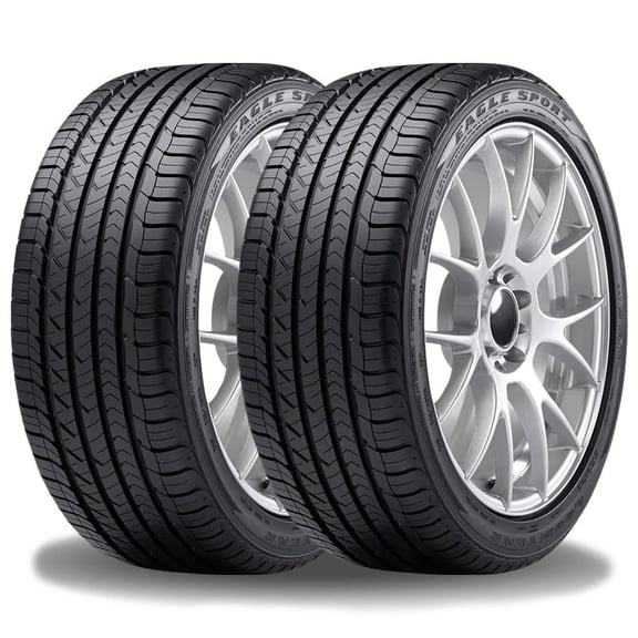 2 Goodyear Eagle Sport All Season 245/45R18 100H Performance 50K Mile M+S Tires 109093382 / 245/45/18 / 2454518