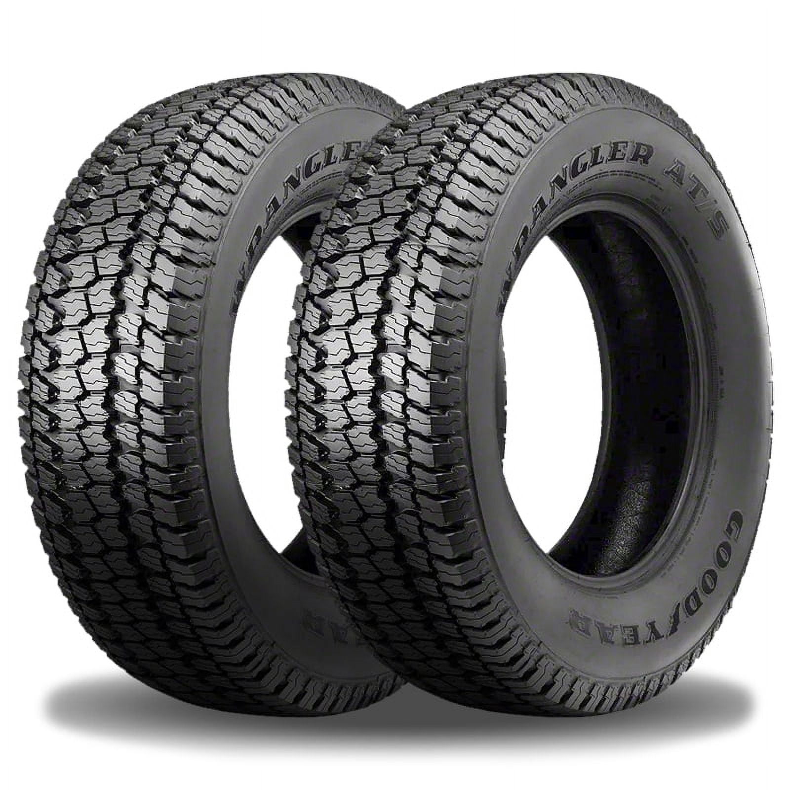 2 Goodyear Wrangler AT/S LT215/75R15 106/103S All Terrain On/Off Road