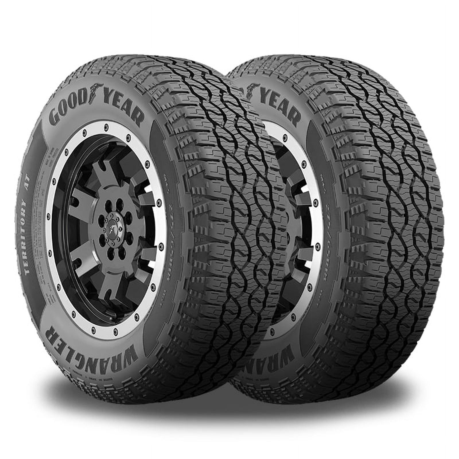 2 Goodyear Wrangler Territory AT 265/65R18 114T 580AB All Terrain Truck ...