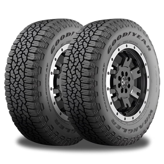 2 Goodyear Wrangler TrailRunner AT 275/60R20 115S All Terrain 580AA 50K Mileage 741178681 / 275/60/20 / 2756020