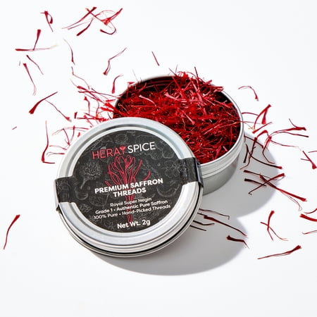 2 Gram Afghan Saffron, Fresh and Pure Saffron Threads