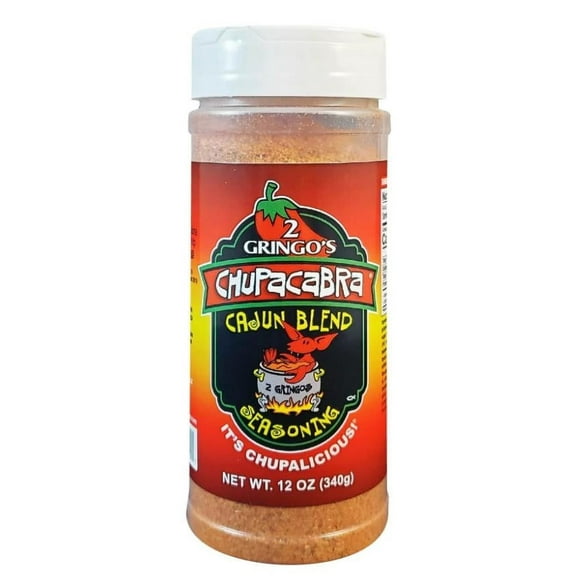 2 Gringos Chupacabra Cajun Seasoning Blend, 12 Ounces