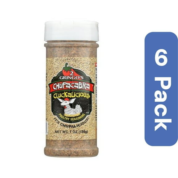 2 Gringos Chupacabra Cluckalicious Seasoning 7 oz (Pack Of 6)