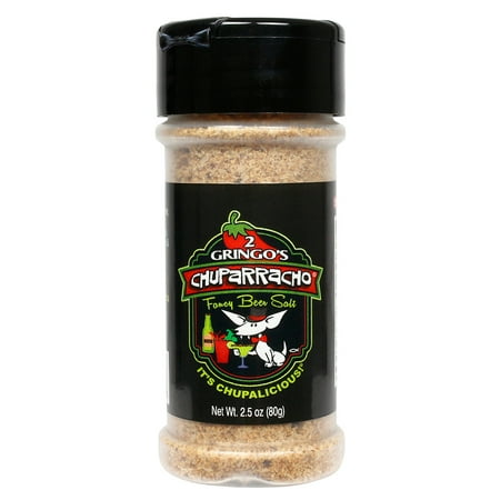 2 Gringos Chupacabra Fancy Beer Salt Chuparracho 2.5 Oz Bottle 00720-2Gringos