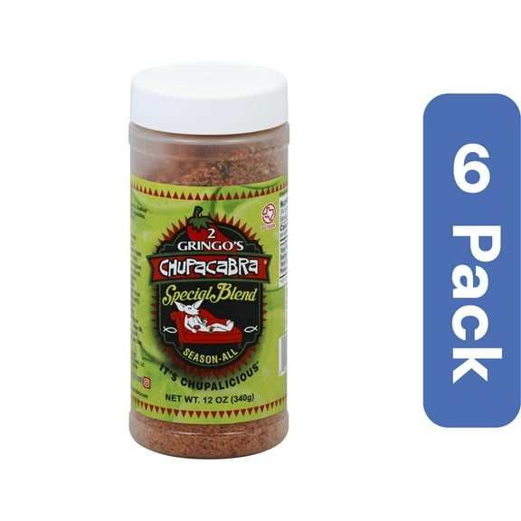 2 Gringos Chupacabra Special Seasoning Blend 12 oz (Pack of 6)