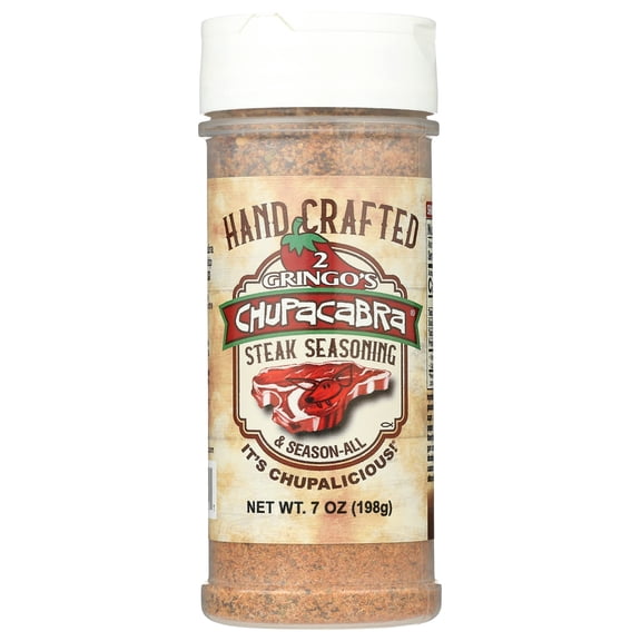 2 Gringos Chupacabra: Steak Seasoning, HYZ01 7 oz