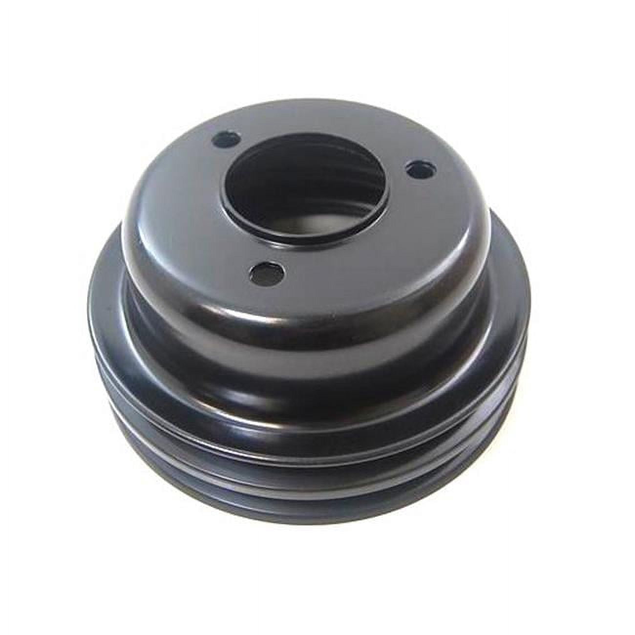 2-Groove Crank Shaft Pulley for Ford 289, Black - Walmart.com