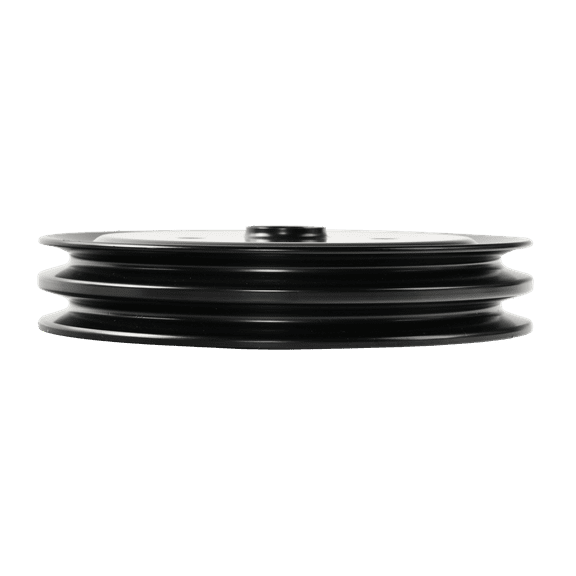 2 Groove Steel Short Water Pump Crankshaft Pulley for SBC Chevy 350 400