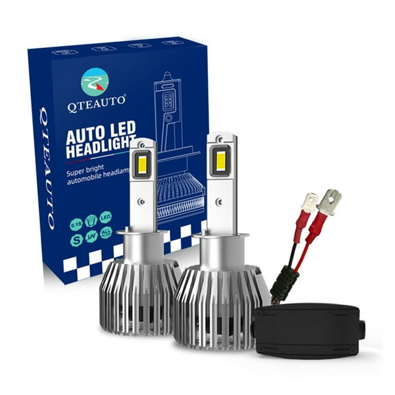 2 H1 LED Bulb Super Bright High Beam 96W, Voltage 12V, Color Temperature 6000K, Lifespan 30,000 hours, Waterproof rate IP68, Operating Temperature -15c~105c For 1996 1997 Mercedes-Benz SL320