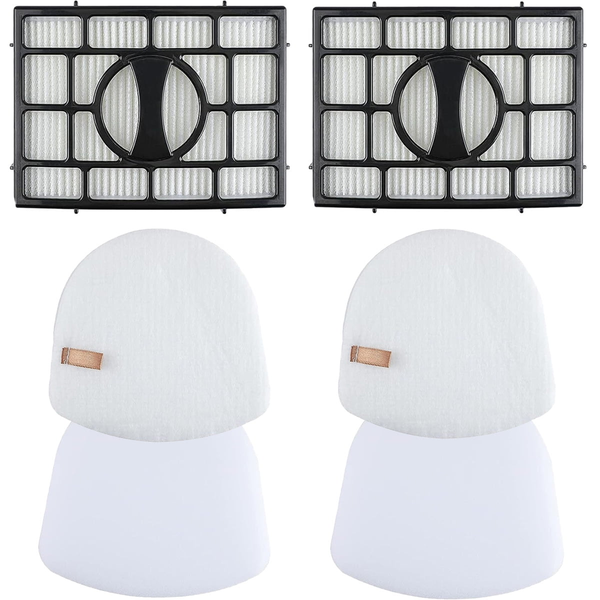 2 HEPA+2 Foam&Felt Filter for Shark Rotator Navigator ZeroM Vacuum